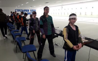 Девојчице освојиле 5. место на Државном првенству у стрељаштву